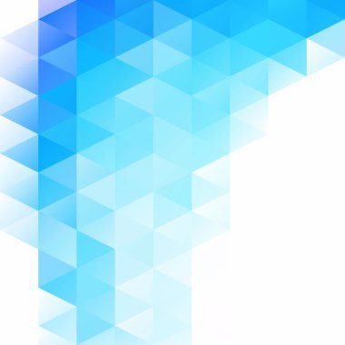 Mavi Izgara Mozaik Arkaplan, Yaratıcı Tasarım Şablonları