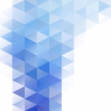 Mavi Izgara Mozaik Arkaplan, Yaratıcı Tasarım Şablonları