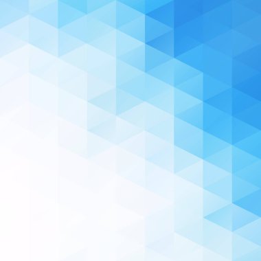 Mavi Izgara Mozaik Arkaplan, Yaratıcı Tasarım Şablonları