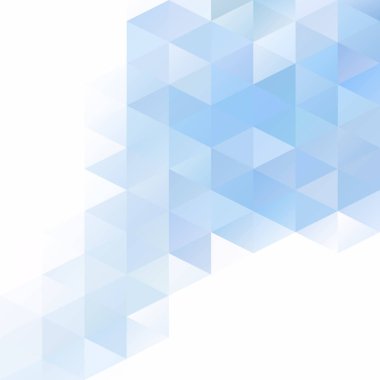 Mavi Izgara Mozaik Arkaplan, Yaratıcı Tasarım Şablonları