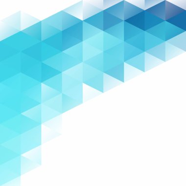 Mavi Izgara Mozaik Arkaplan, Yaratıcı Tasarım Şablonları