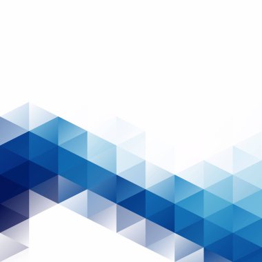 Mavi Izgara Mozaik Arkaplan, Yaratıcı Tasarım Şablonları