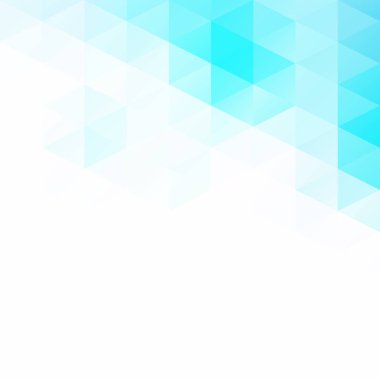 Mavi Izgara Mozaik Arkaplan, Yaratıcı Tasarım Şablonları