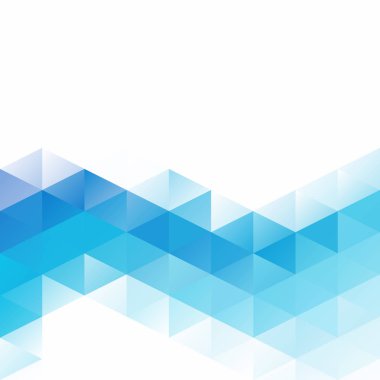 Mavi Izgara Mozaik Arkaplan, Yaratıcı Tasarım Şablonları