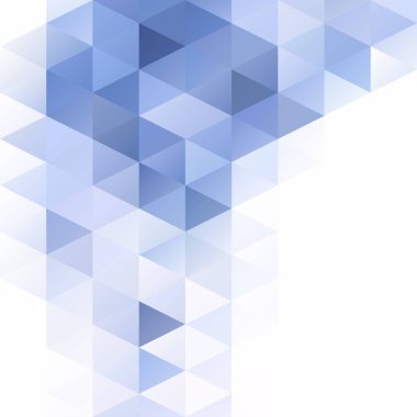 Mavi Izgara Mozaik Arkaplan, Yaratıcı Tasarım Şablonları