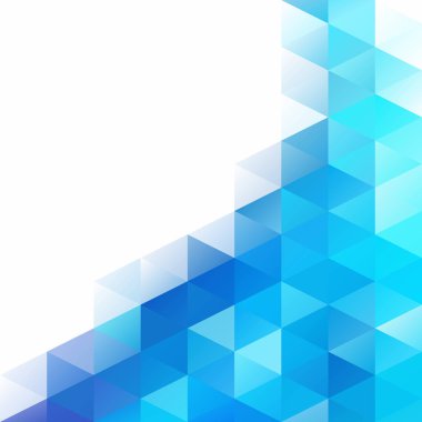 Mavi Izgara Mozaik Arkaplan, Yaratıcı Tasarım Şablonları