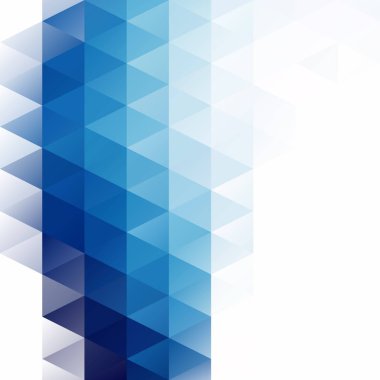 Mavi Izgara Mozaik Arkaplan, Yaratıcı Tasarım Şablonları