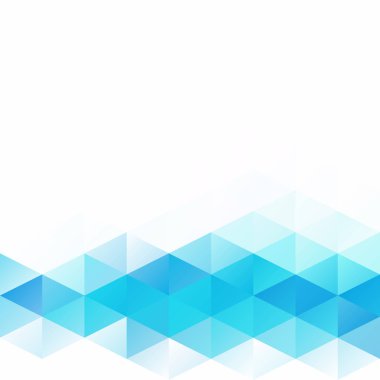 Mavi Izgara Mozaik Arkaplan, Yaratıcı Tasarım Şablonları