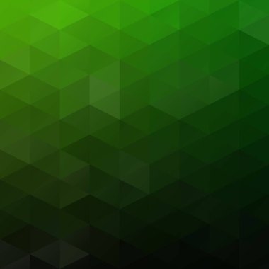 Yeşil Izgara Mozaik Arkaplan, Yaratıcı Tasarım Şablonları