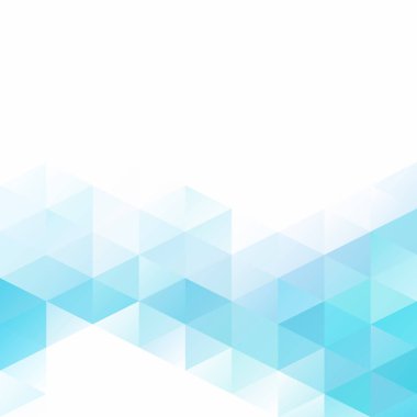 Mavi Izgara Mozaik Arkaplan, Yaratıcı Tasarım Şablonları