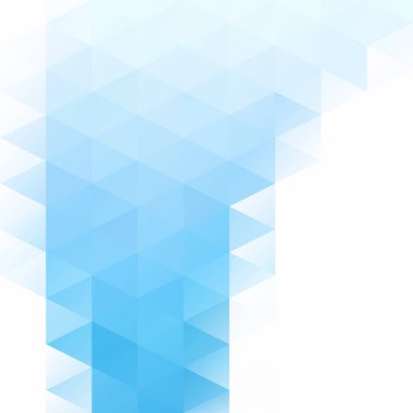 Mavi Izgara Mozaik Arkaplan, Yaratıcı Tasarım Şablonları