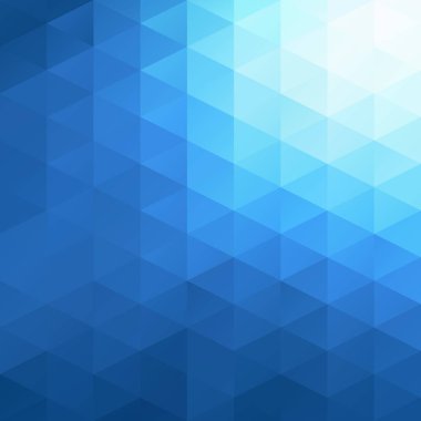 Mavi Izgara Mozaik Arkaplan, Yaratıcı Tasarım Şablonları