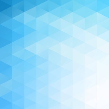 Mavi Izgara Mozaik Arkaplan, Yaratıcı Tasarım Şablonları