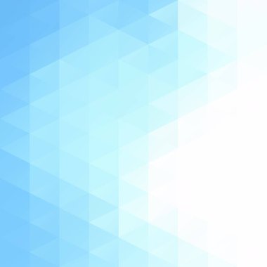 Mavi Izgara Mozaik Arkaplan, Yaratıcı Tasarım Şablonları