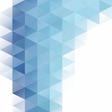 Mavi Izgara Mozaik Arkaplan, Yaratıcı Tasarım Şablonları