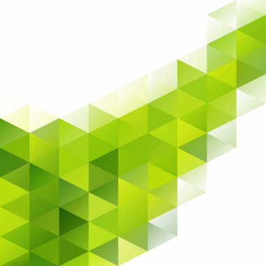 Yeşil Izgara Mozaik Arkaplan, Yaratıcı Tasarım Şablonları