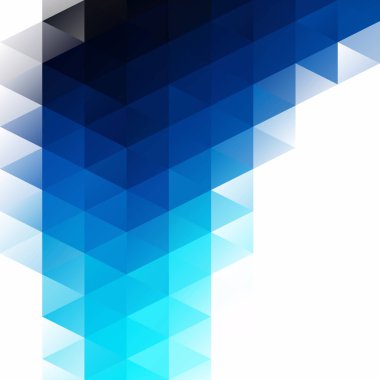 Mavi Izgara Mozaik Arkaplan, Yaratıcı Tasarım Şablonları