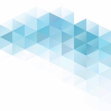 Mavi Izgara Mozaik Arkaplan, Yaratıcı Tasarım Şablonları