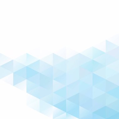 Mavi Izgara Mozaik Arkaplan, Yaratıcı Tasarım Şablonları