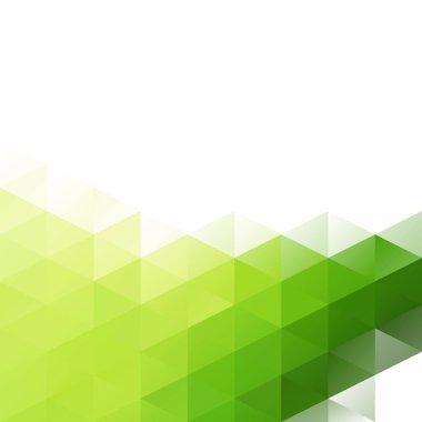 Yeşil Izgara Mozaik Arkaplan, Yaratıcı Tasarım Şablonları