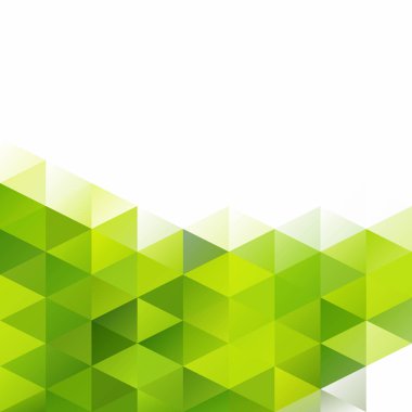 Yeşil Izgara Mozaik Arkaplan, Yaratıcı Tasarım Şablonları