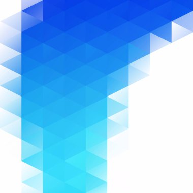 Mavi Izgara Mozaik Arkaplan, Yaratıcı Tasarım Şablonları