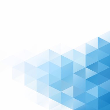 Mavi Izgara Mozaik Arkaplan, Yaratıcı Tasarım Şablonları