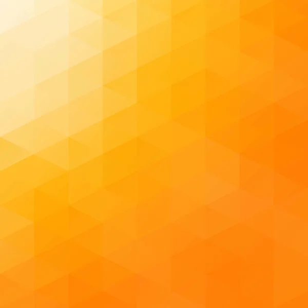 Фон Мозаики Orange Grid Шаблоны Креативного Дизайна — стоковый вектор