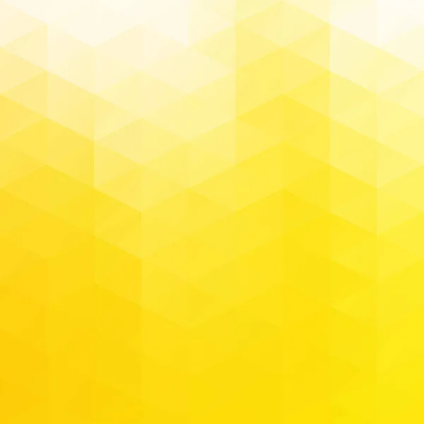 Żółta Siatka Mozaika Tło Kreatywne Szablony Projektu — Wektor stockowy