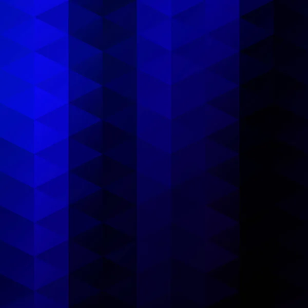 Blue Grid Mosaic Background Creative Design Template — 스톡 벡터