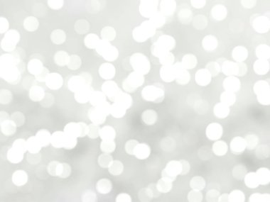 Ufuk benzersiz soyut gri beyaz Bokeh şenlikli ışıklar