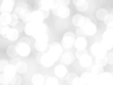 Ufuk benzersiz soyut gri beyaz Bokeh şenlikli ışıklar