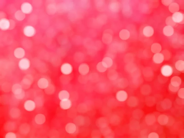 Desfocado Único Abstrato Vermelho Bokeh Luzes Festivas — Fotografia de Stock