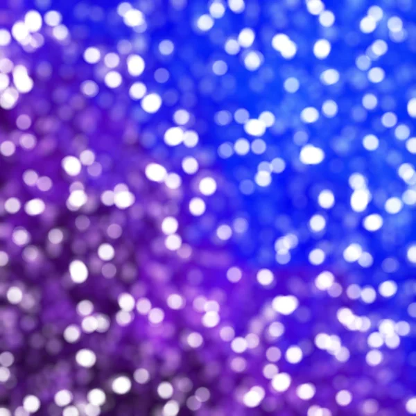 Defocused Unique Abstract Purple Bokeh Festive Lights — Stock Photo, Image