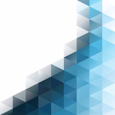 Mavi Izgara Mozaik Arkaplan, Yaratıcı Tasarım Şablonları