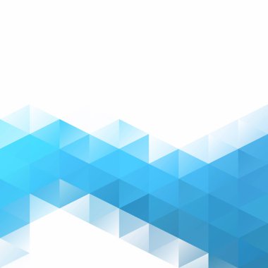 Mavi Izgara Mozaik Arkaplan, Yaratıcı Tasarım Şablonları