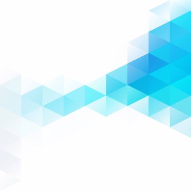 Mavi Izgara Mozaik Arkaplan, Yaratıcı Tasarım Şablonları