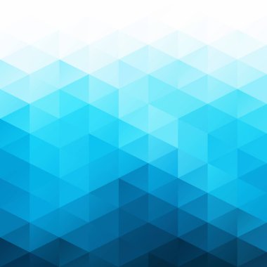 Mavi Izgara Mozaik Arkaplan, Yaratıcı Tasarım Şablonları