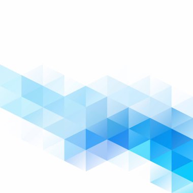 Mavi Izgara Mozaik Arkaplan, Yaratıcı Tasarım Şablonları