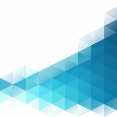 Mavi Izgara Mozaik Arkaplan, Yaratıcı Tasarım Şablonları