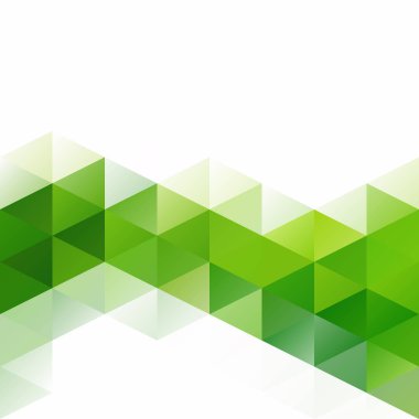 Yeşil Izgara Mozaik Arkaplan, Yaratıcı Tasarım Şablonları