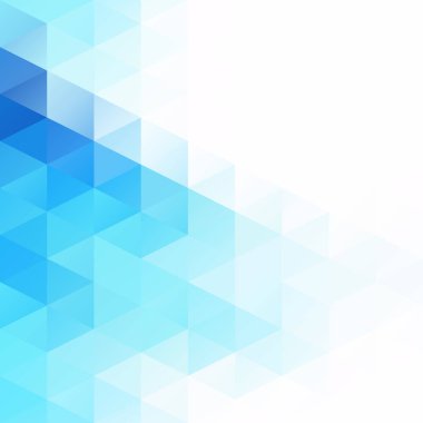 Mavi Izgara Mozaik Arkaplan, Yaratıcı Tasarım Şablonları