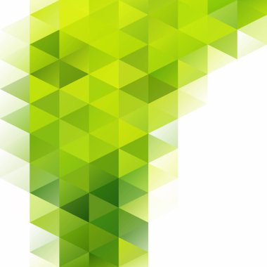 Yeşil Izgara Mozaik Arkaplan, Yaratıcı Tasarım Şablonları