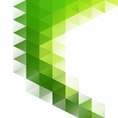 Yeşil Izgara Mozaik Arkaplan, Yaratıcı Tasarım Şablonları