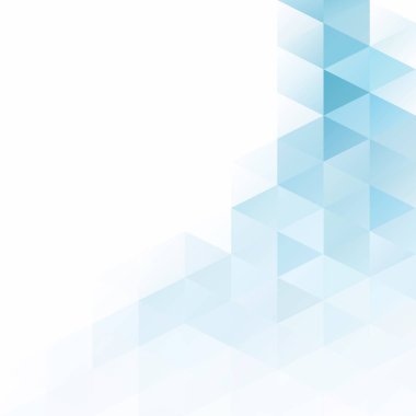 Mavi Izgara Mozaik Arkaplan, Yaratıcı Tasarım Şablonları