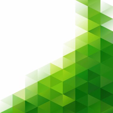 Yeşil Izgara Mozaik Arkaplan, Yaratıcı Tasarım Şablonları