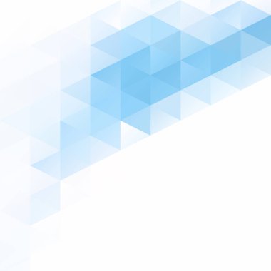 Mavi Izgara Mozaik Arkaplan, Yaratıcı Tasarım Şablonları