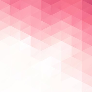 Kırmızı kılavuz Mozaik arka plan, yaratıcı tasarım şablonları