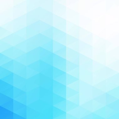 Mavi Izgara Mozaik Arkaplan, Yaratıcı Tasarım Şablonları