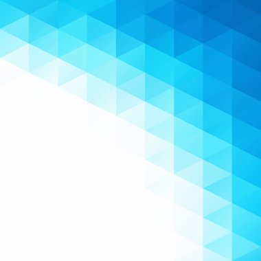 Mavi Izgara Mozaik Arkaplan, Yaratıcı Tasarım Şablonları